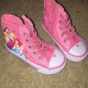 Hightop Disney Princess sneakers